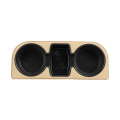 wholesale multifunctional car console box with cup holder leather seat car gap filler organizer